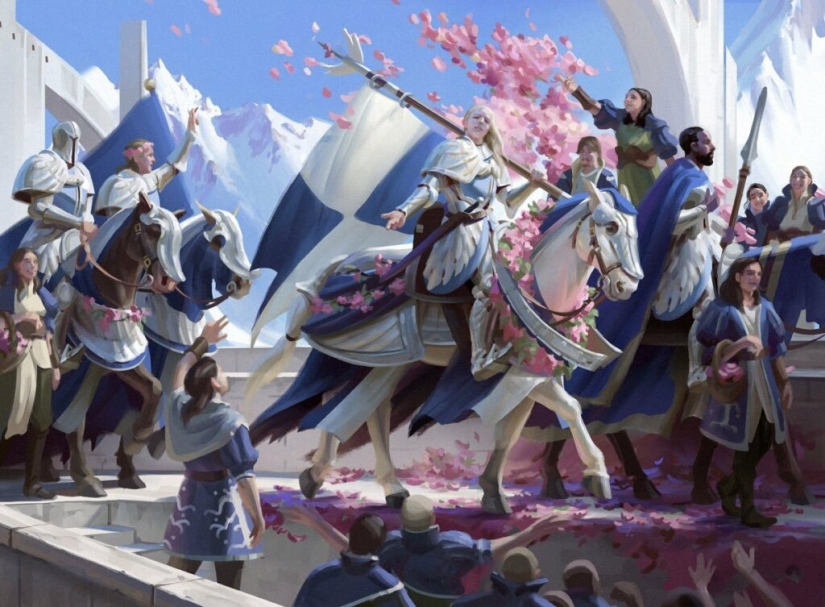 Fantasía épica del artista finlandés Ielis Kuttanen Fantasía épica del artista finlandés Ielis Kuttanen