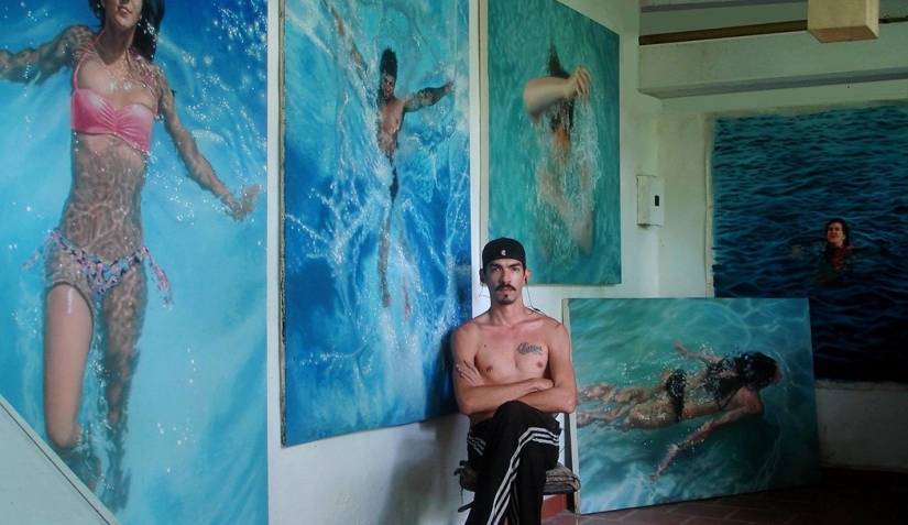 Fantasías acuáticas increíblemente realistas de Gustavo Núñez