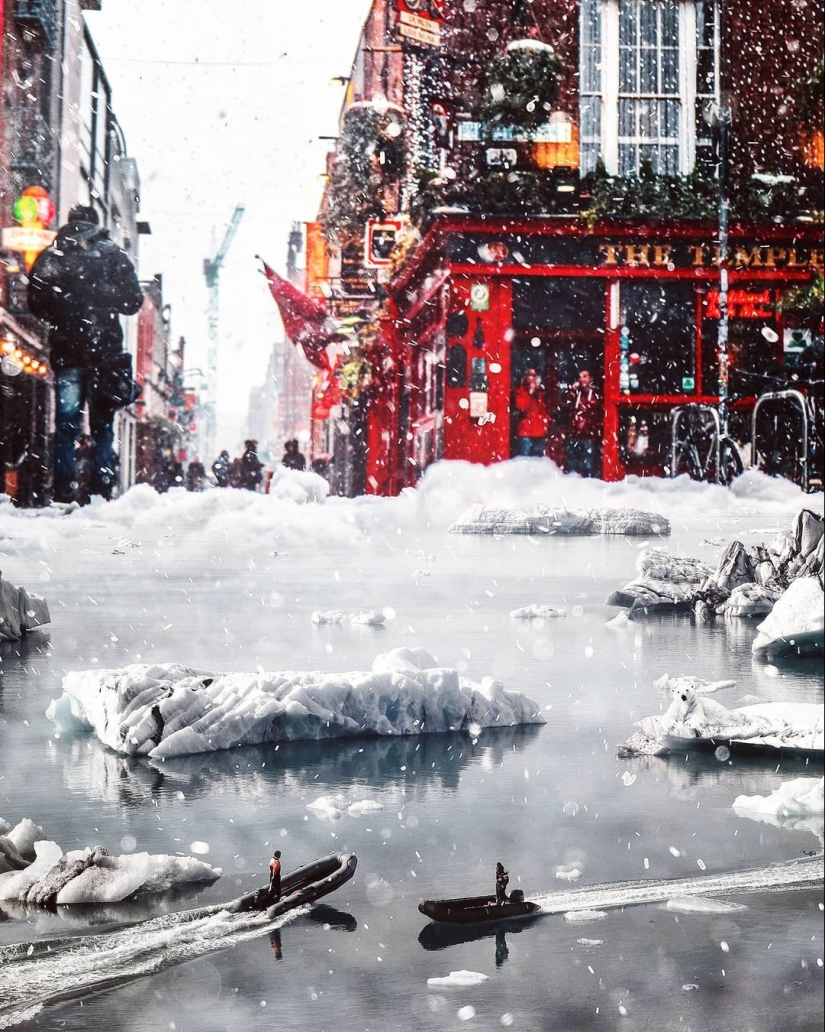 Fantastic photomanipulations by Justin lane