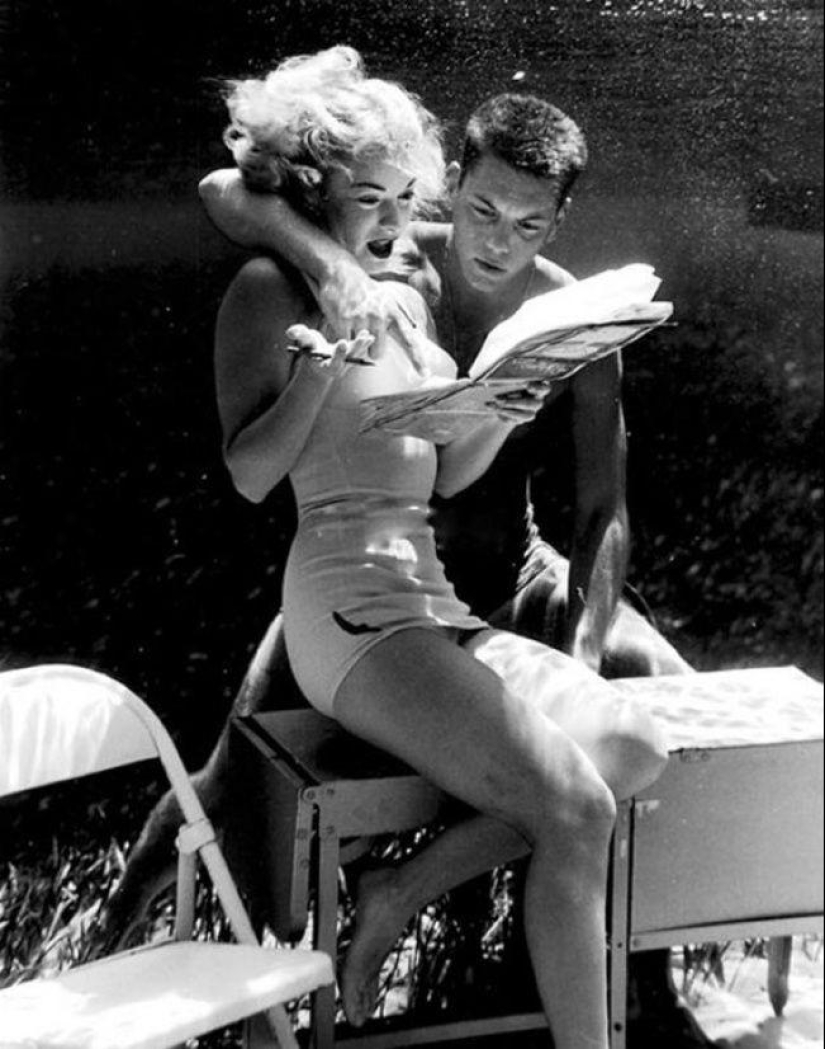 Fantásticas retrofotografías desde el fondo del lago