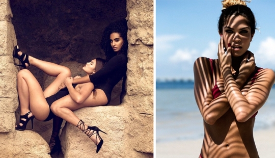 Fascinante geometría de los cuerpos del fotógrafo James Felix Fascinante geometría de los cuerpos del fotógrafo James Felix