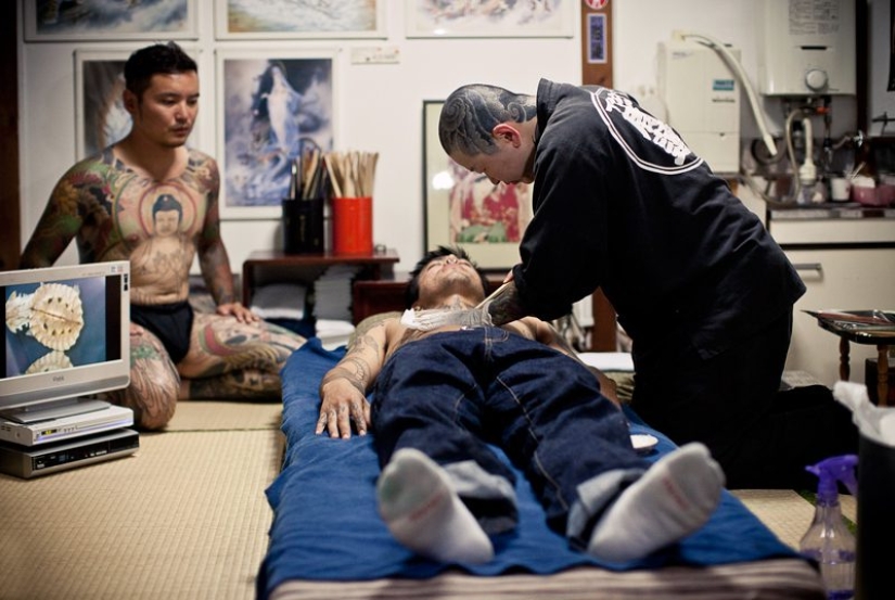 Favorito de la familia del crimen de la Yakuza: el camino hacia el sueño de maestro Japonés del tatuaje Horizen