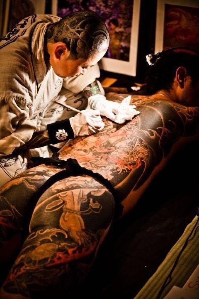 Favorito de la familia del crimen de la Yakuza: el camino hacia el sueño de maestro Japonés del tatuaje Horizen