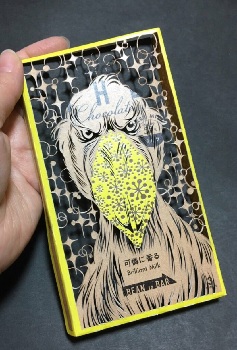 Filigree paper carving by Japanese artist Rika Fukuda