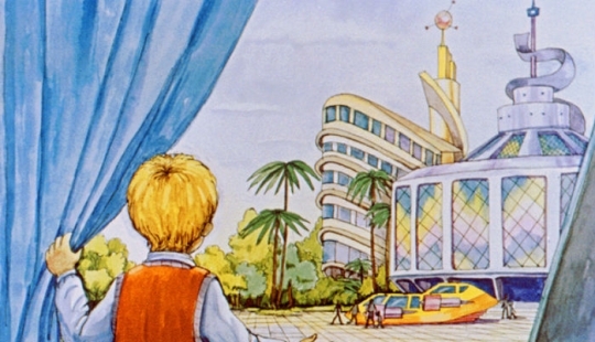 Filmstrip of 1982 to the story of Kir Bulychev " 100 years ahead. Kolya in the future" Filmstrip of 1982 to the story of Kir Bulychev " 100 years ahead. Kolya in the future"