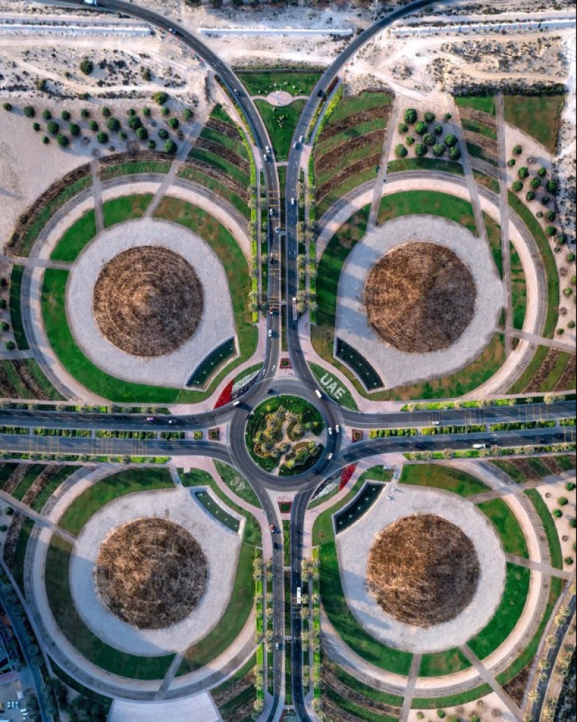 Flying over the Emir's Nest: Photographer takes a bird's-eye view of Dubai
