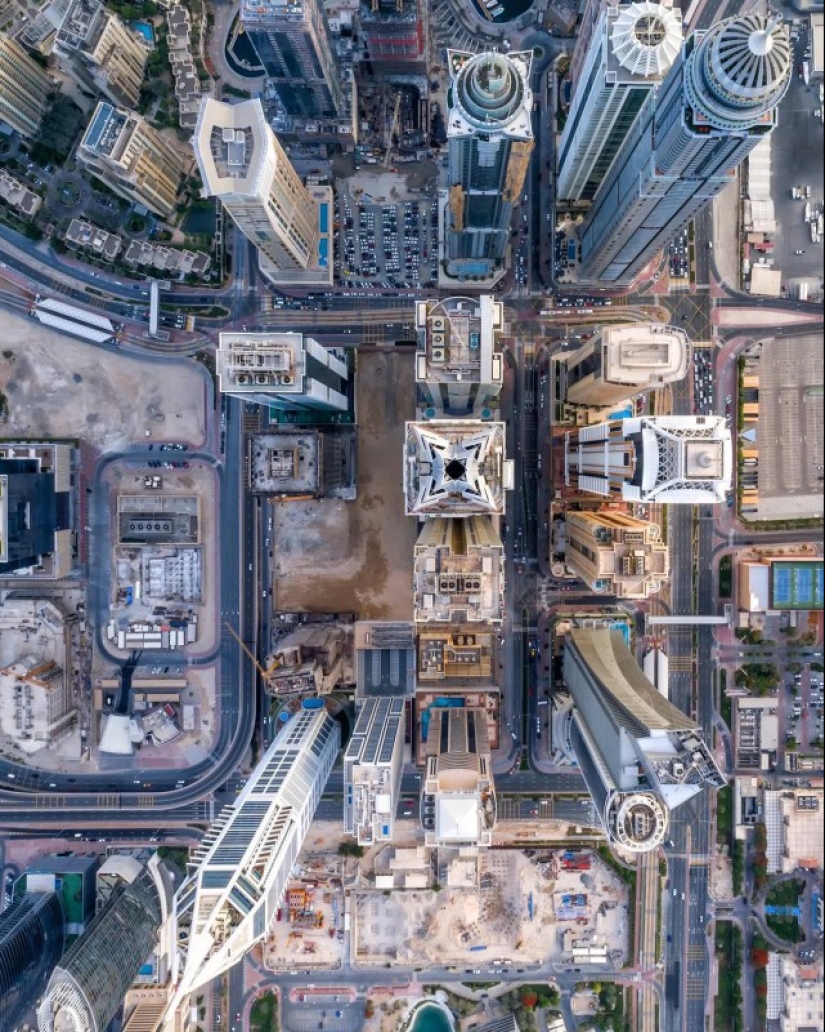 Flying over the Emir's Nest: Photographer takes a bird's-eye view of Dubai