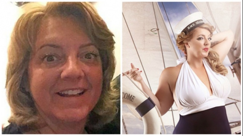 Fotógrafo transforma Amas de casa curvas diosas Fotógrafo transforma Amas de casa curvas diosas