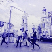 Fotorrealista de la pintura con un bolígrafo de Andrey Poletaev