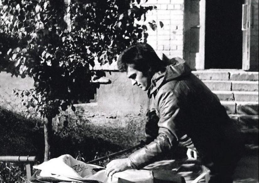 Fotos de los archivos personales de estrellas de rock rusas