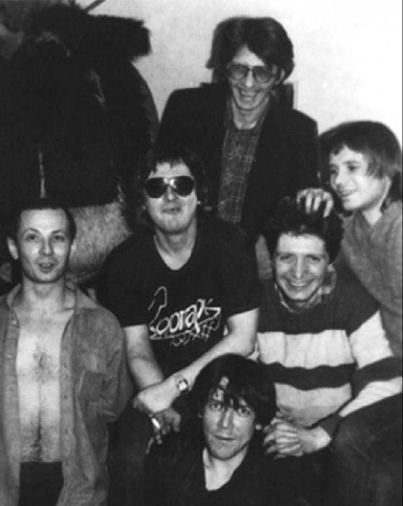 Fotos de los archivos personales de estrellas de rock rusas