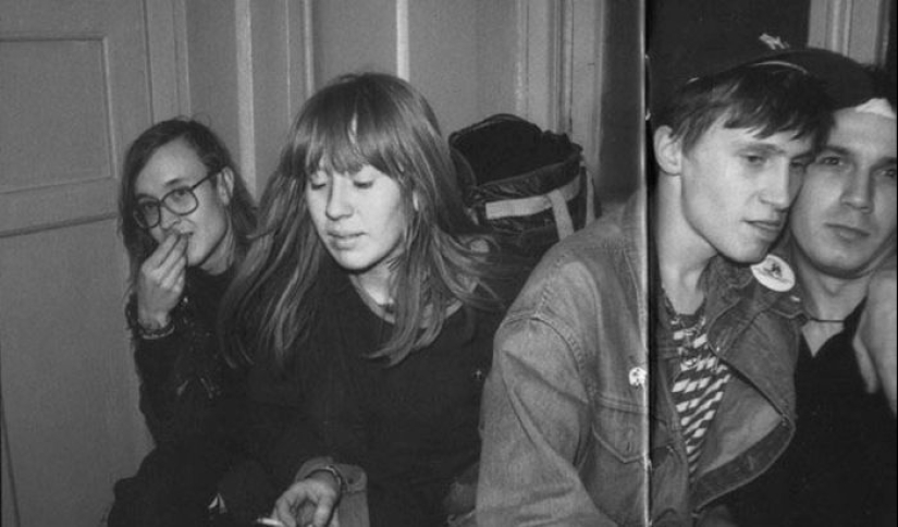 Fotos de los archivos personales de estrellas de rock rusas