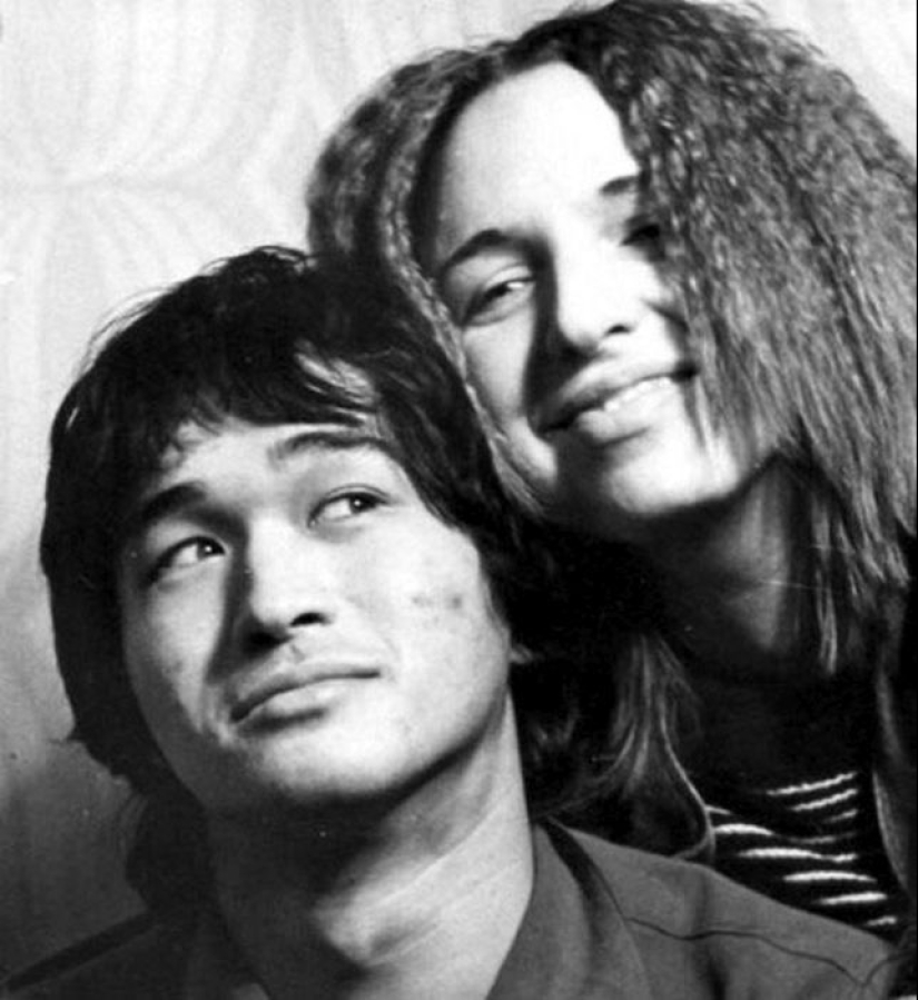 Fotos de los archivos personales de estrellas de rock rusas