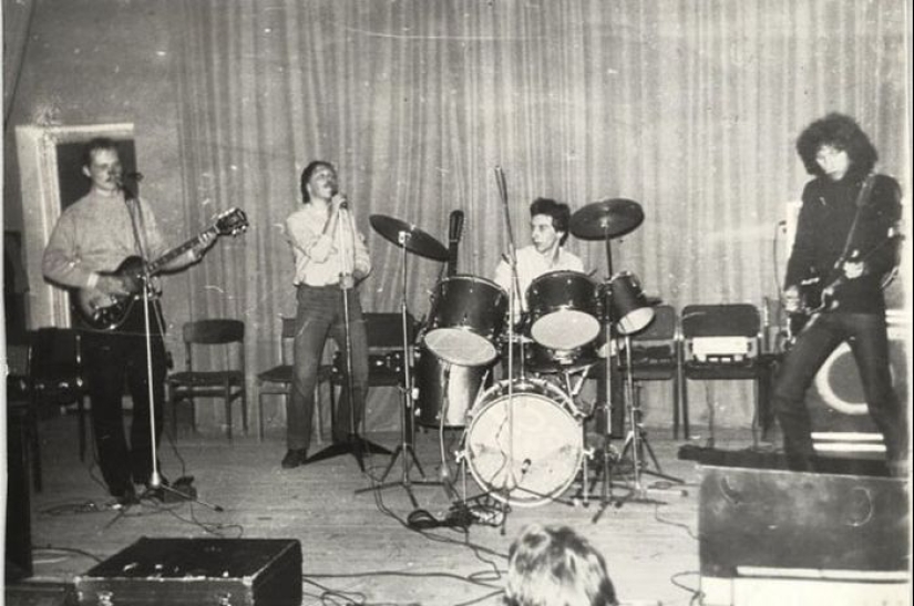 Fotos de los archivos personales de estrellas de rock rusas