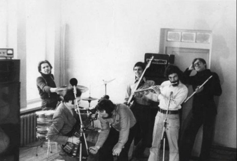 Fotos de los archivos personales de estrellas de rock rusas