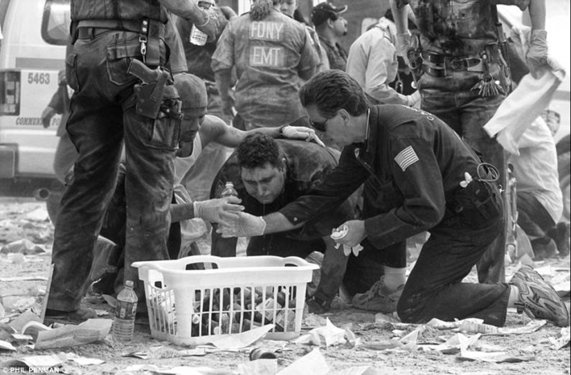 Fotos del británico Phil Penman, que estaba en la escena del ataque terrorista del 9/11 Fotos del británico Phil Penman, que estaba en la escena del ataque terrorista del 9/11