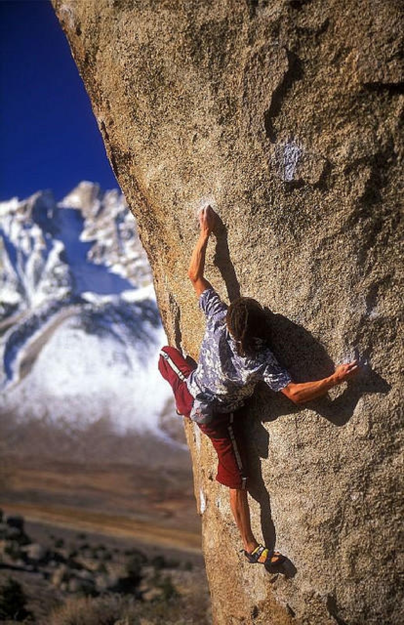 Fotos impresionantes de escaladores de roca