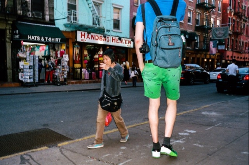 Fotos inusuales de neoyorquinos de "paparazzi para extraños" Daniel Arnold Fotos inusuales de neoyorquinos de "paparazzi para extraños" Daniel Arnold