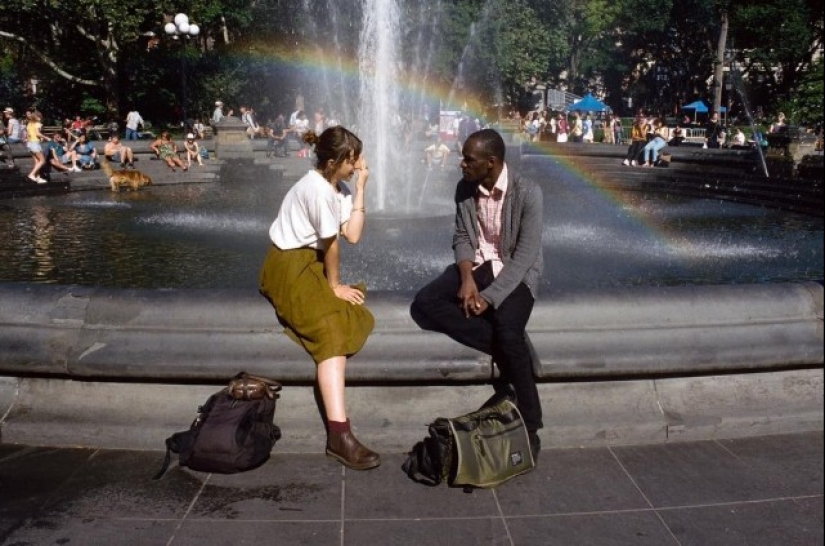 Fotos inusuales de neoyorquinos de "paparazzi para extraños" Daniel Arnold Fotos inusuales de neoyorquinos de "paparazzi para extraños" Daniel Arnold