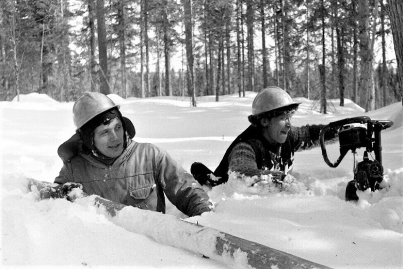 Fotos raras de la construcción del BAM