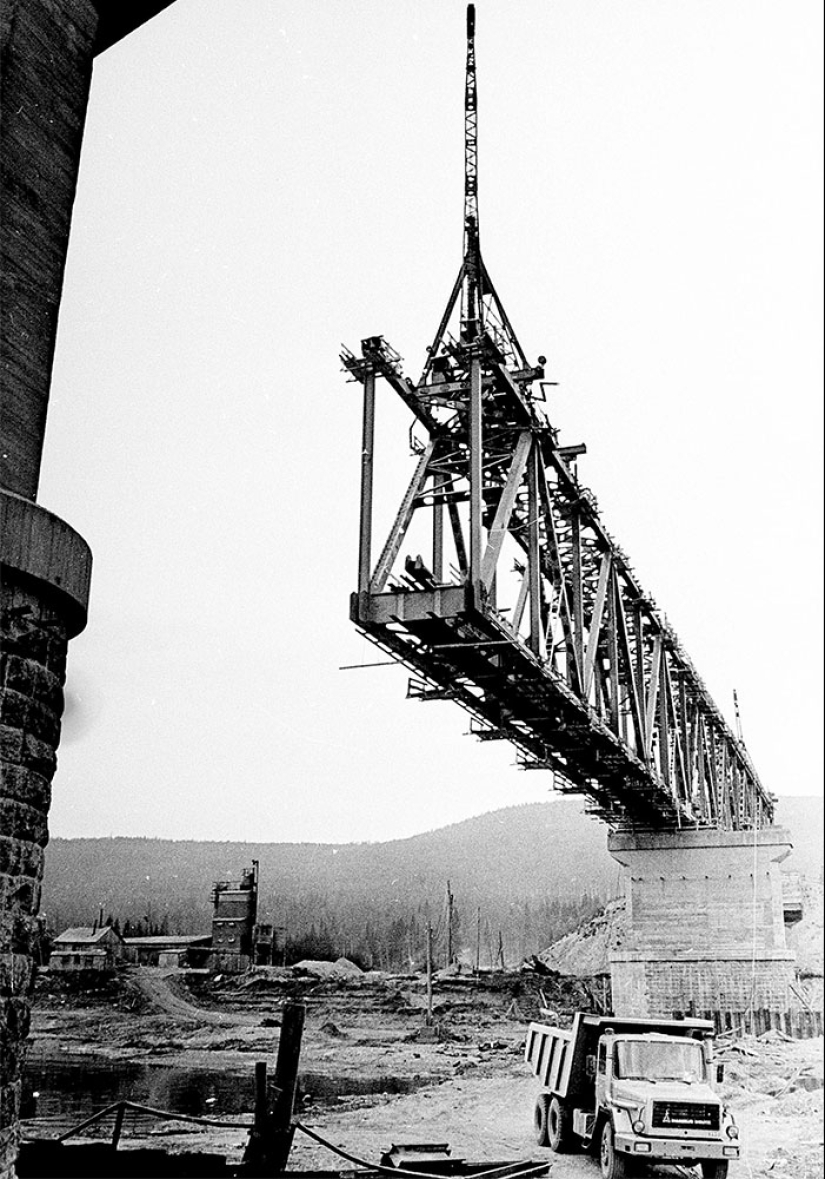 Fotos raras de la construcción del BAM