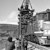 Fotos raras de la construcción del BAM