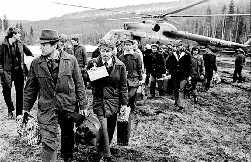 Fotos raras de la construcción del BAM