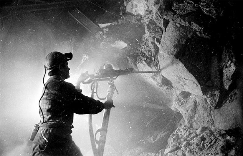 Fotos raras de la construcción del BAM