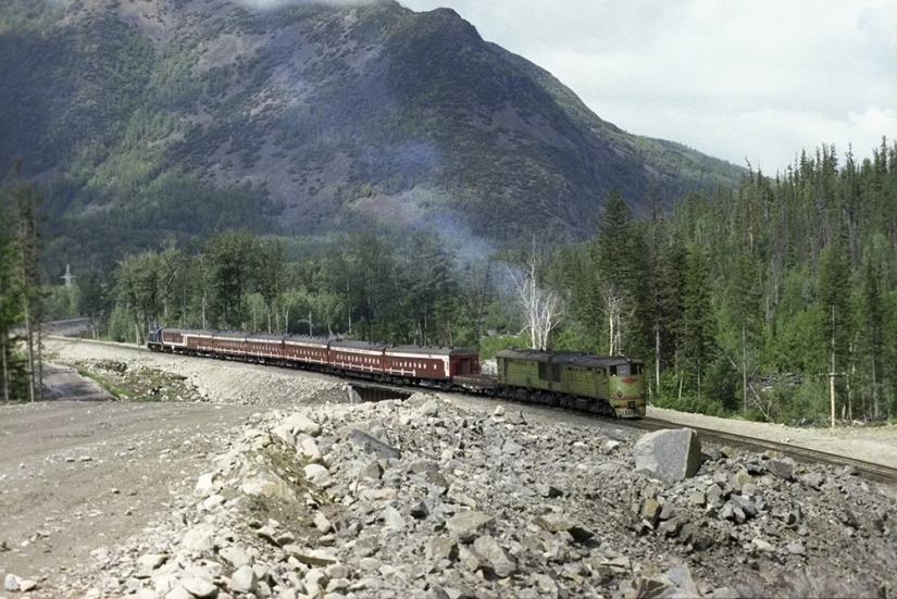 Fotos raras de la construcción del BAM