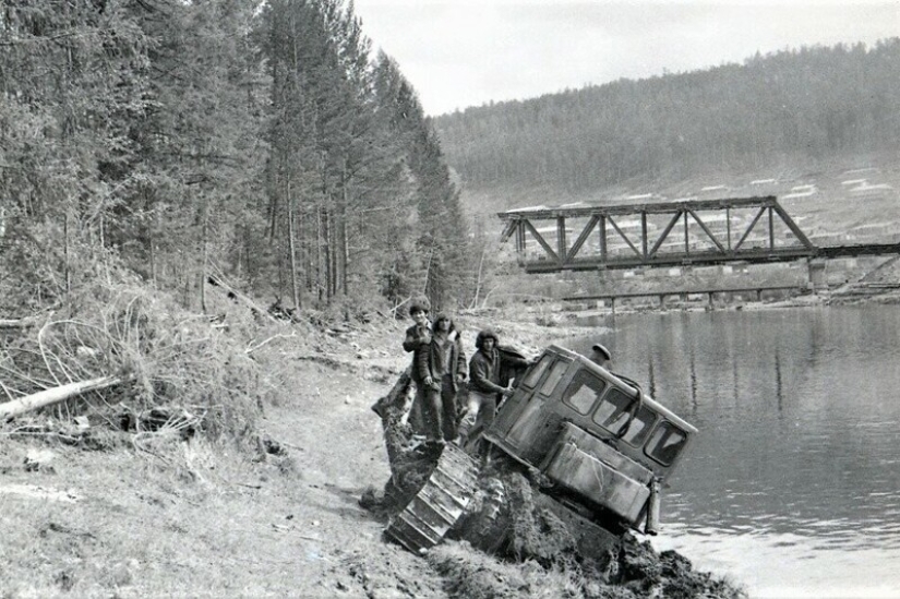 Fotos raras de la construcción del BAM