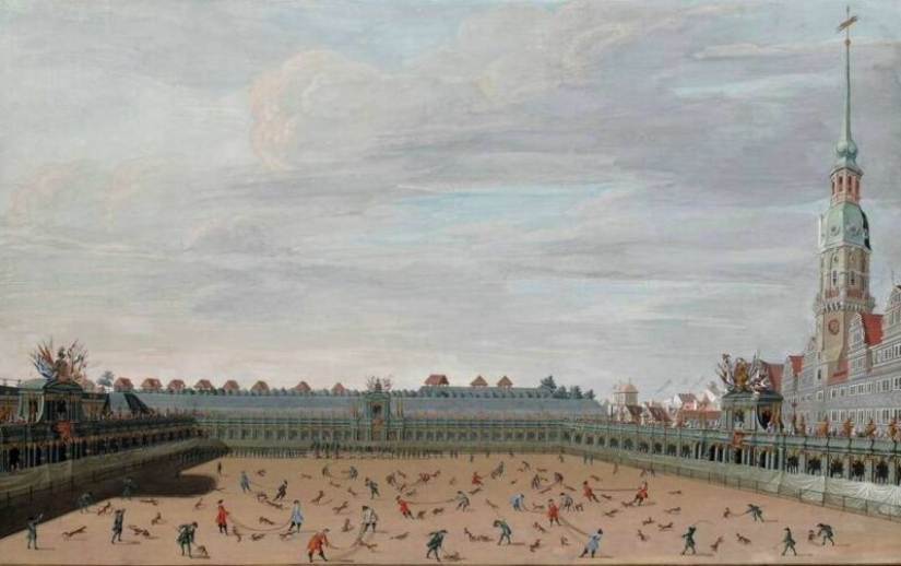 Fox throwing is a cruel German sport, fortunately completely forgotten