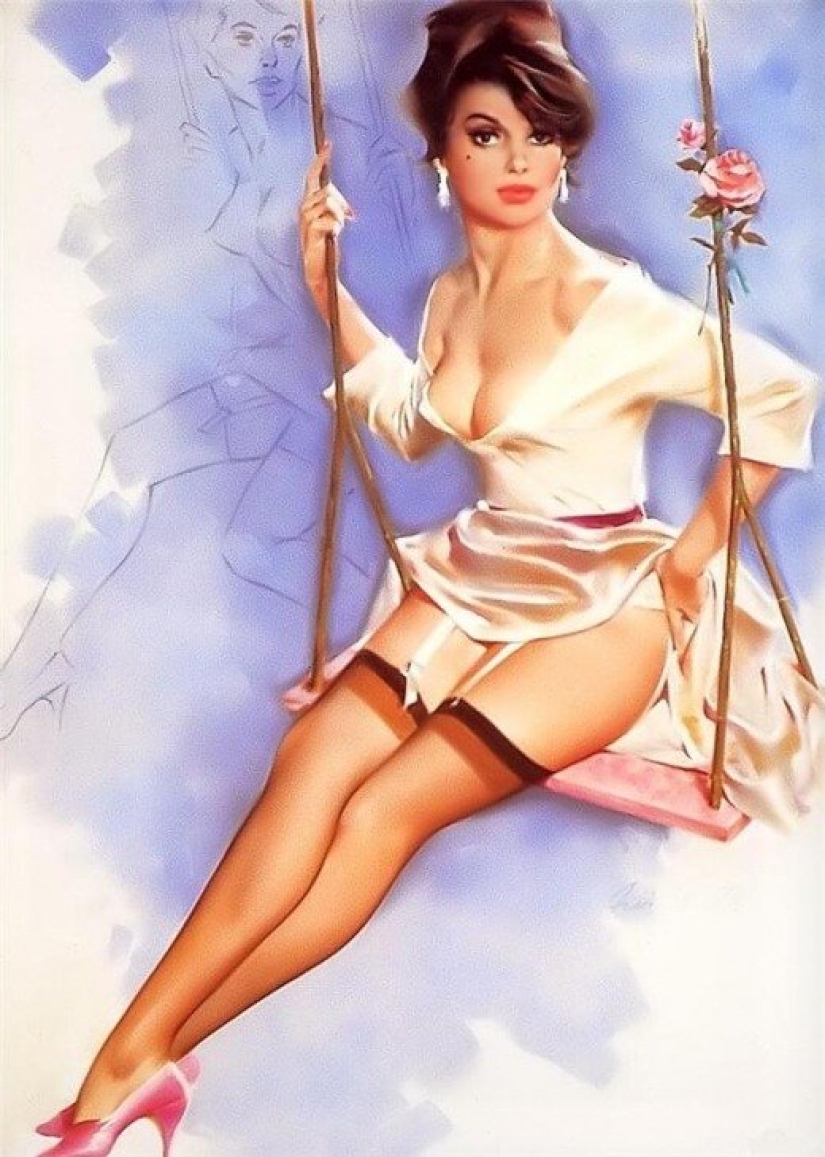 Fritz Willis y su pin-up celebran el encanto femenino Fritz Willis y su pin-up celebran el encanto femenino