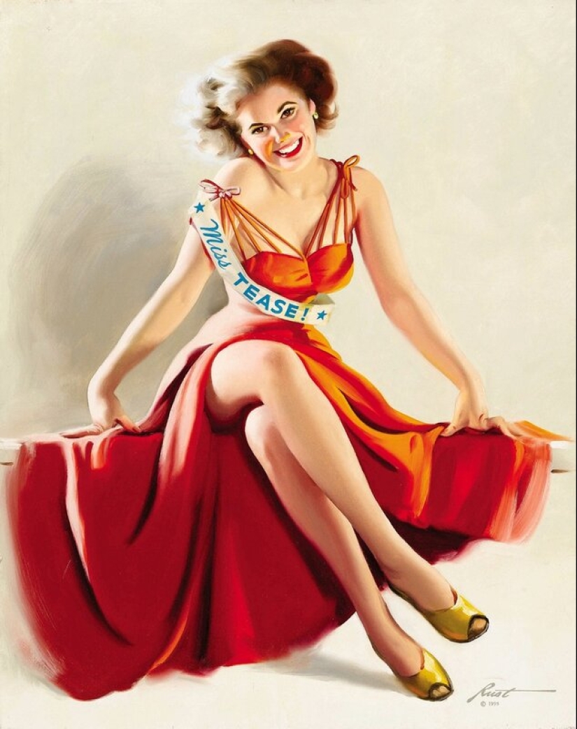 Fritz Willis y su pin-up celebran el encanto femenino Fritz Willis y su pin-up celebran el encanto femenino