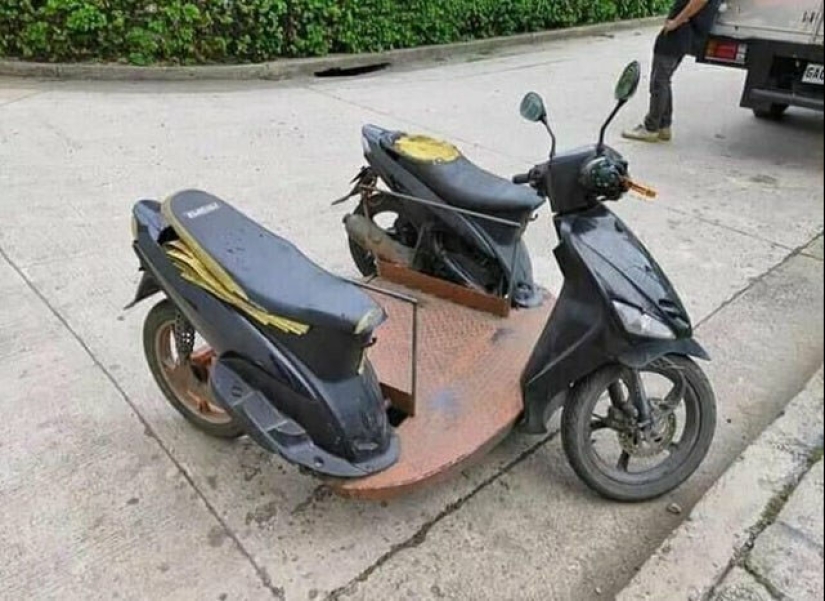 From junk to useful device: 18 examples of national creativity From junk to useful device: 18 examples of national creativity