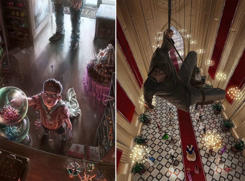 From myth to reality and back: the amazing digital art by Johannes Voss