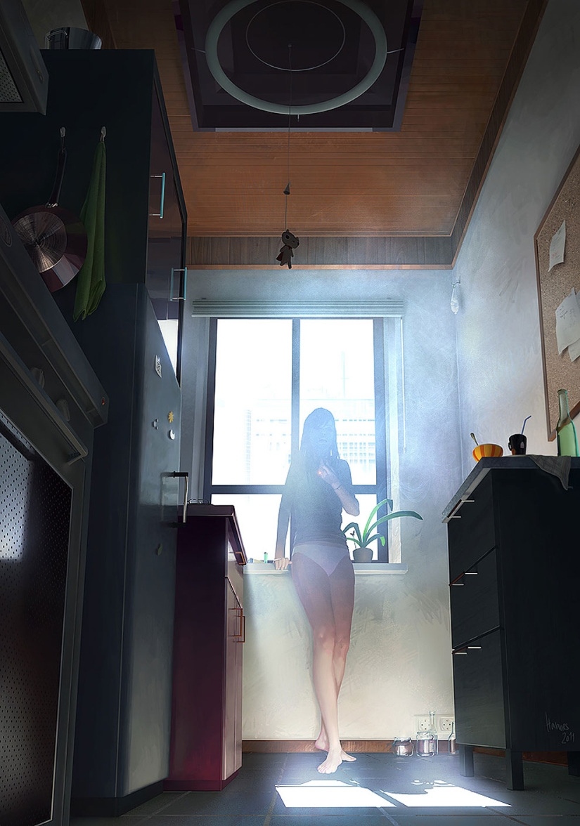 From myth to reality and back: the amazing digital art by Johannes Voss