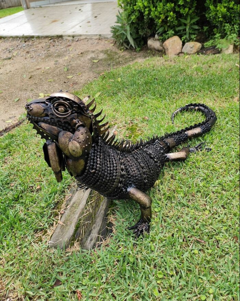 From Scraps To Art: 13 Mesmerizing Metal Sculptures Made By Michel Torres Costa