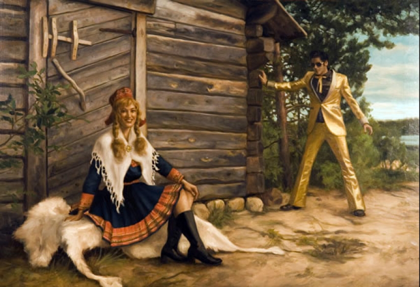 Frost and Elvis; It's a Wonderful Day: The King, the Forest, and Naked Finnish Girls by Markku Laakso Frost and Elvis; It's a Wonderful Day: The King, the Forest, and Naked Finnish Girls by Markku Laakso