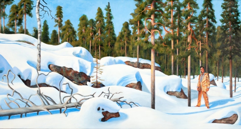 Frost and Elvis; It's a Wonderful Day: The King, the Forest, and Naked Finnish Girls by Markku Laakso Frost and Elvis; It's a Wonderful Day: The King, the Forest, and Naked Finnish Girls by Markku Laakso