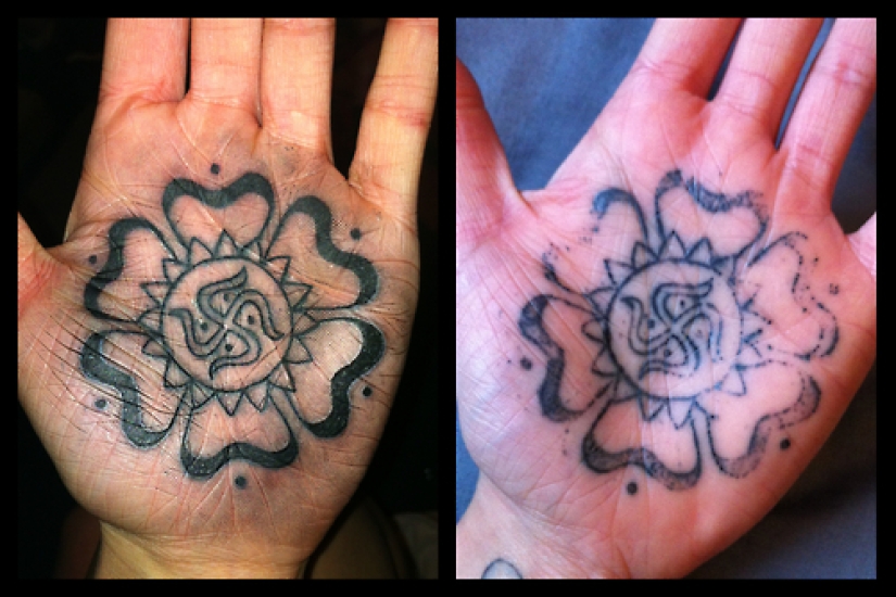 Fue-se convirtió: cómo envejecen los tatuajes Fue-se convirtió: cómo envejecen los tatuajes