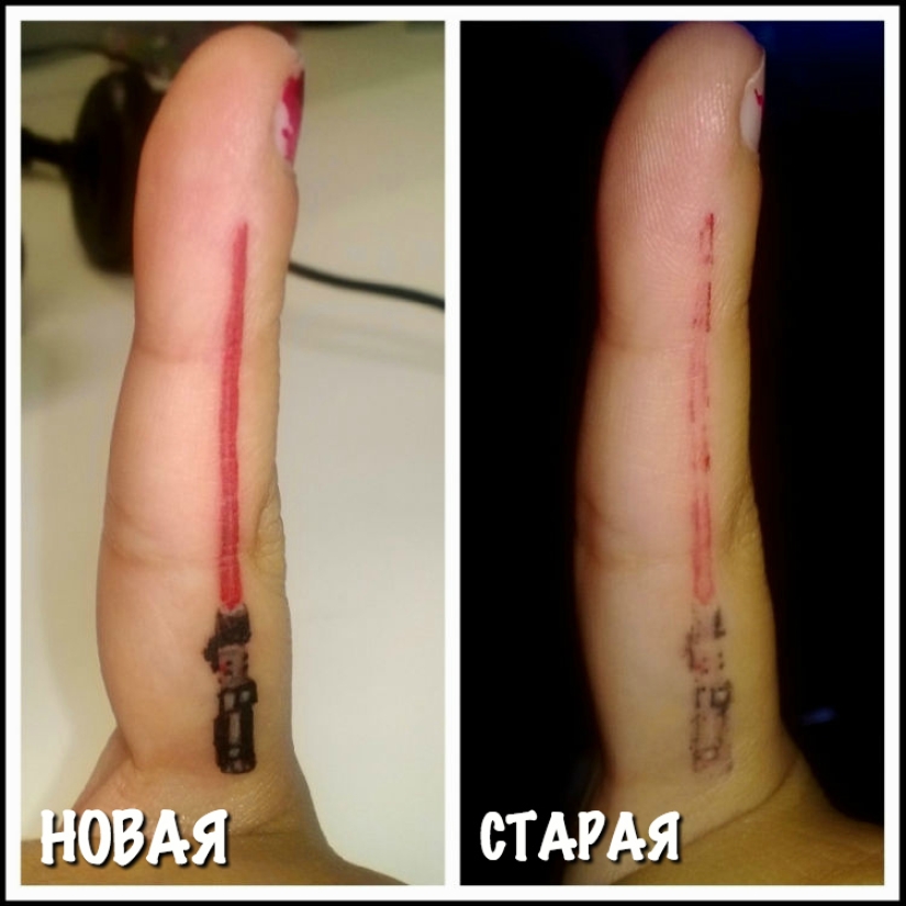 Fue-se convirtió: cómo envejecen los tatuajes Fue-se convirtió: cómo envejecen los tatuajes