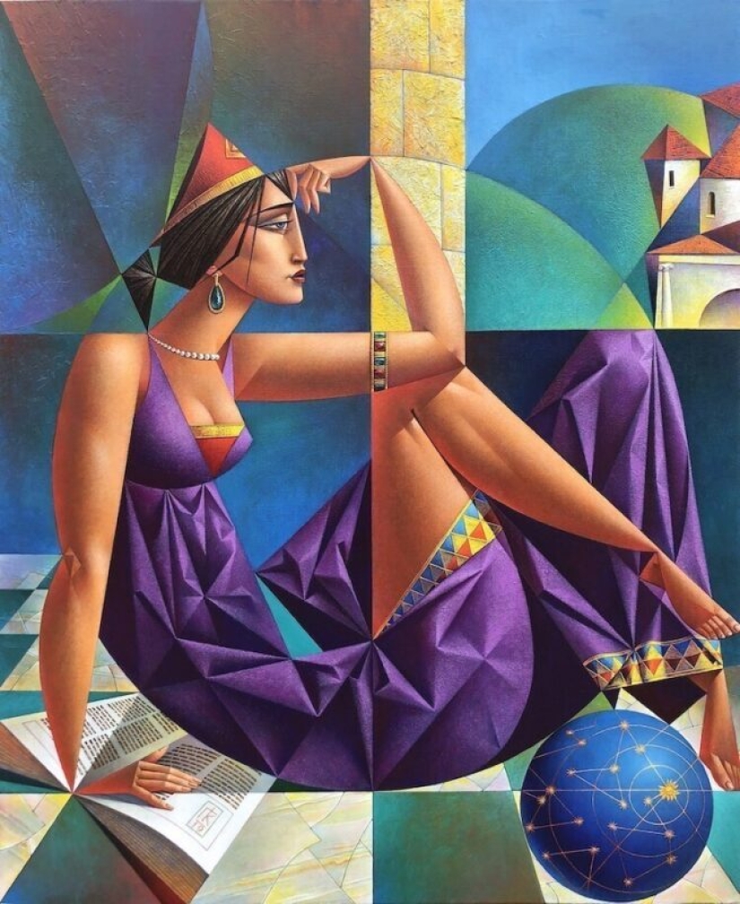 Full of temptation paintings by the Russian avant-garde artist Georgy Kurasov
