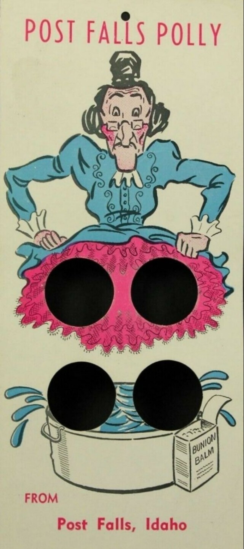 Fun from a century ago: Strange interactive Postcards with finger holes