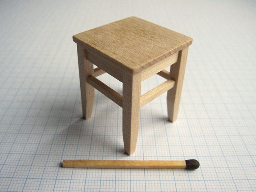 Furniture for a doll house with your own hands Furniture for a doll house with your own hands