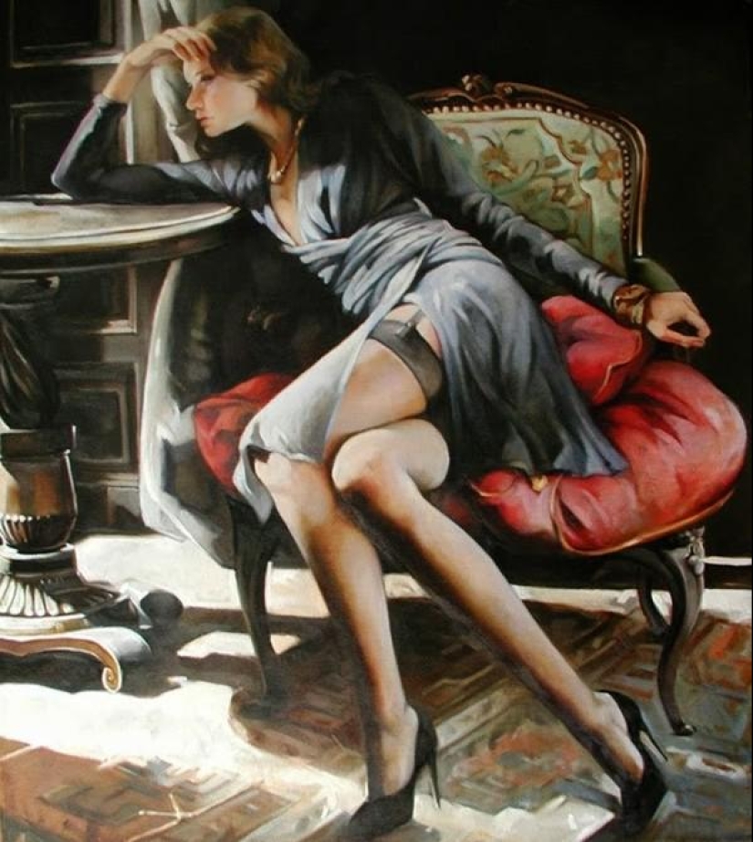 Galería de personajes femeninos de la artista italiana Francesca Strino