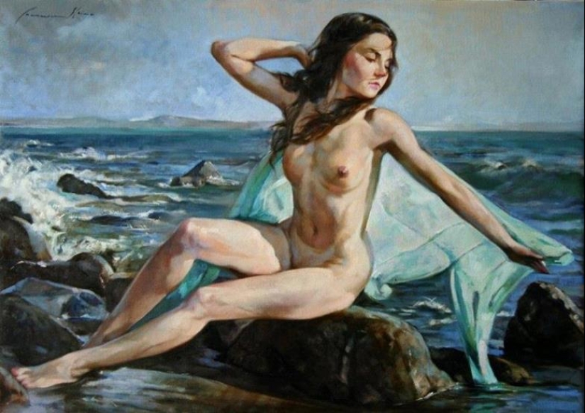 Galería de personajes femeninos de la artista italiana Francesca Strino