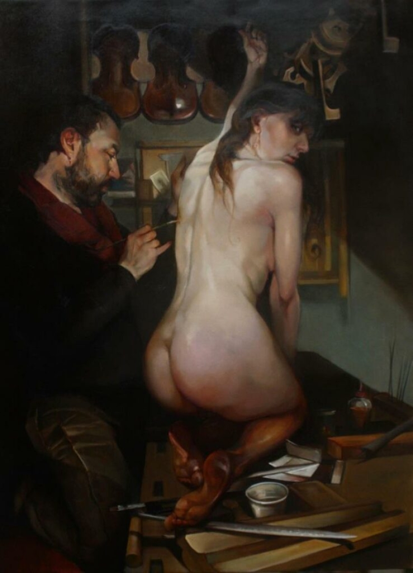 Galería de personajes femeninos de la artista italiana Francesca Strino