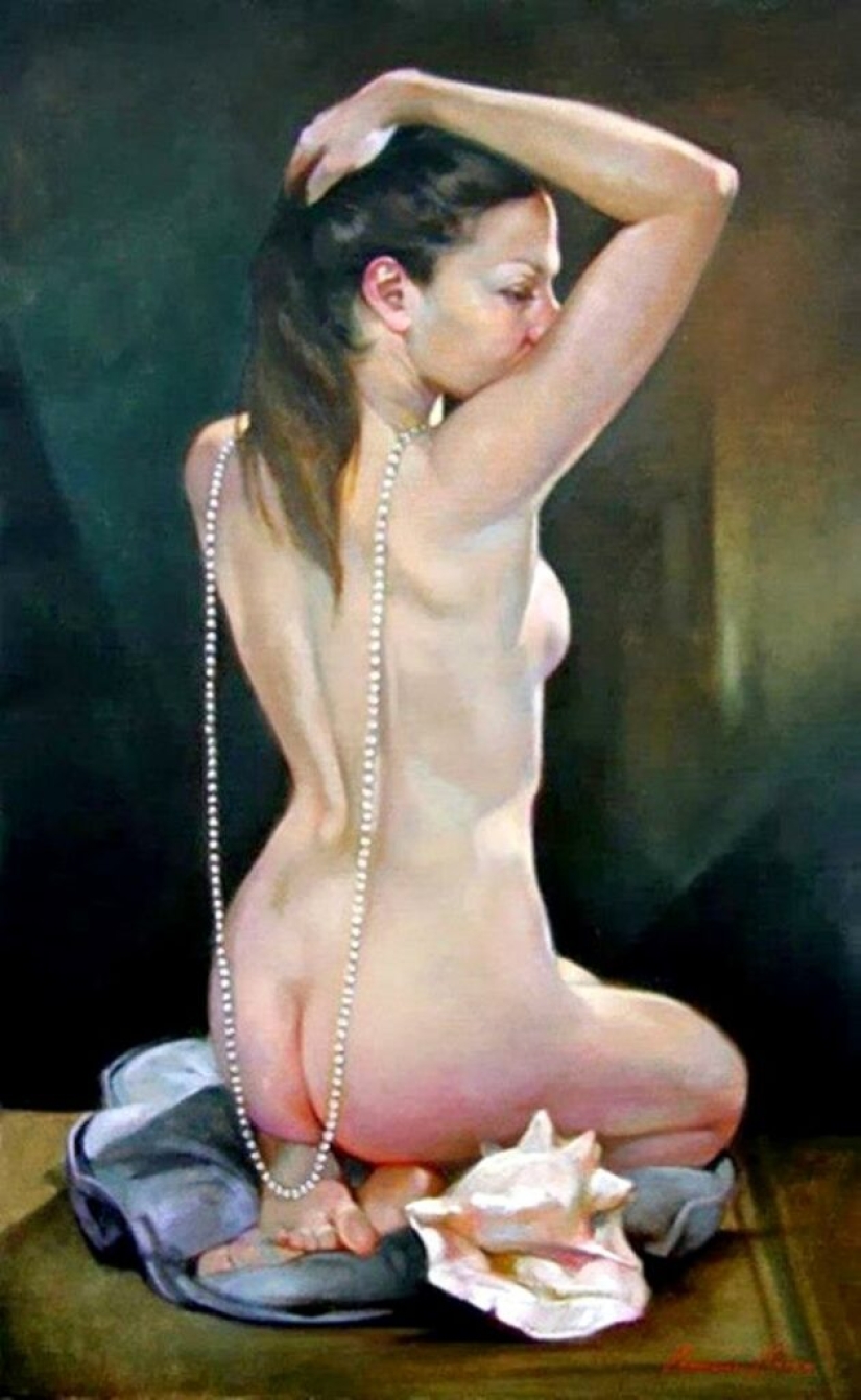 Galería de personajes femeninos de la artista italiana Francesca Strino