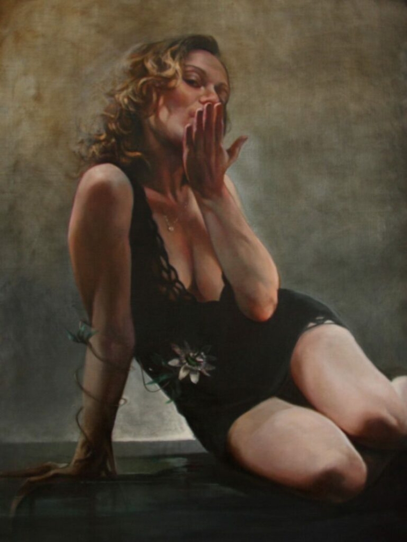 Galería de personajes femeninos de la artista italiana Francesca Strino