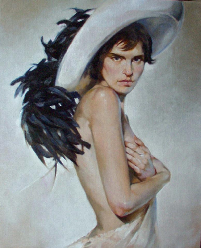 Gallery of female characters by Italian artist Francesca Strino